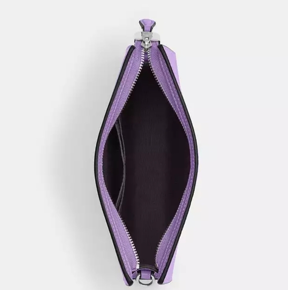Authentic Purple Coach Crossbody Bag - Picture 5 of 13
